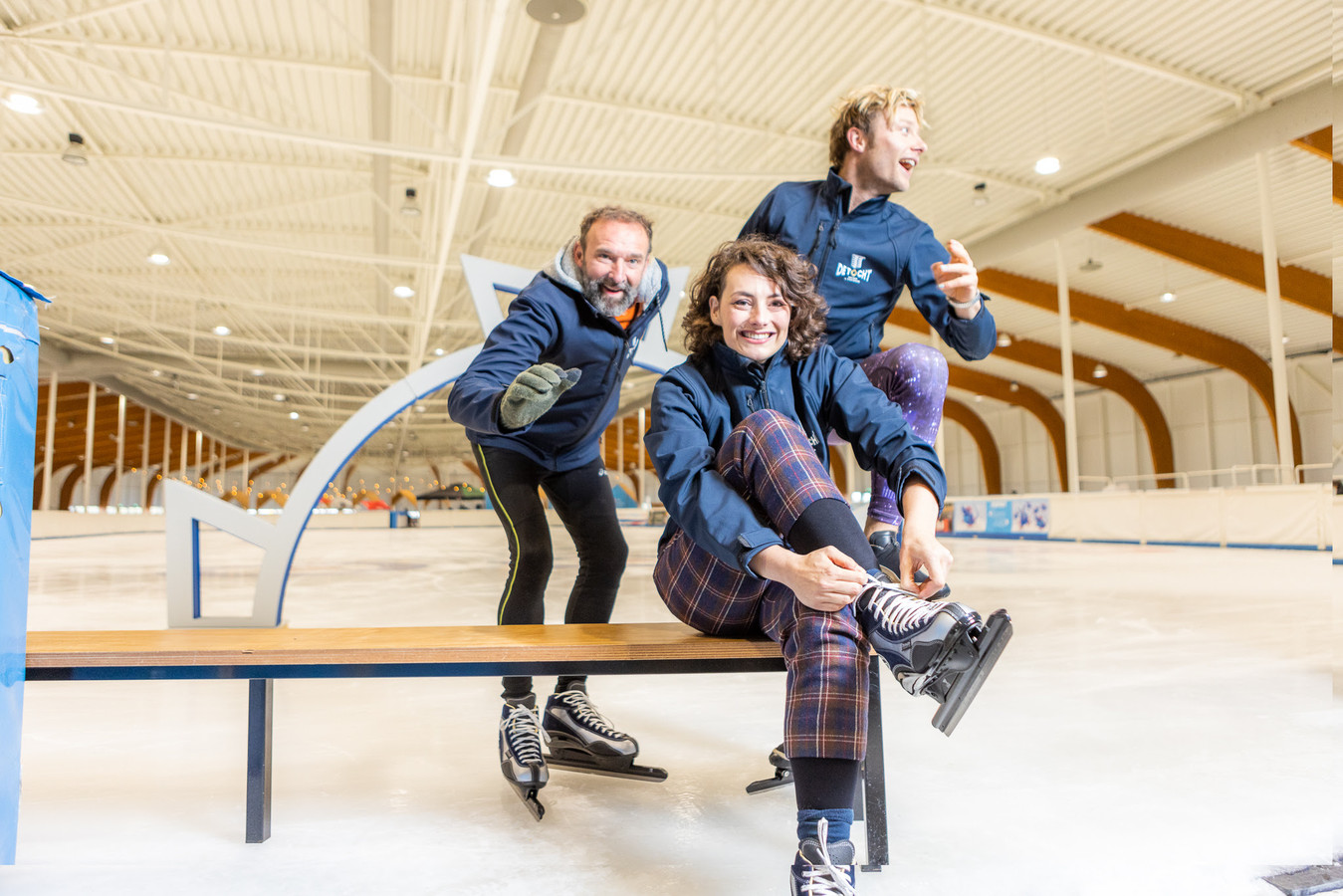 Acteur schaatst Alternatieve Elfstedentocht ter voorbereiding op rol in