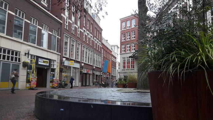 Het Brouwersplein in de binnenstad van Arnhem.