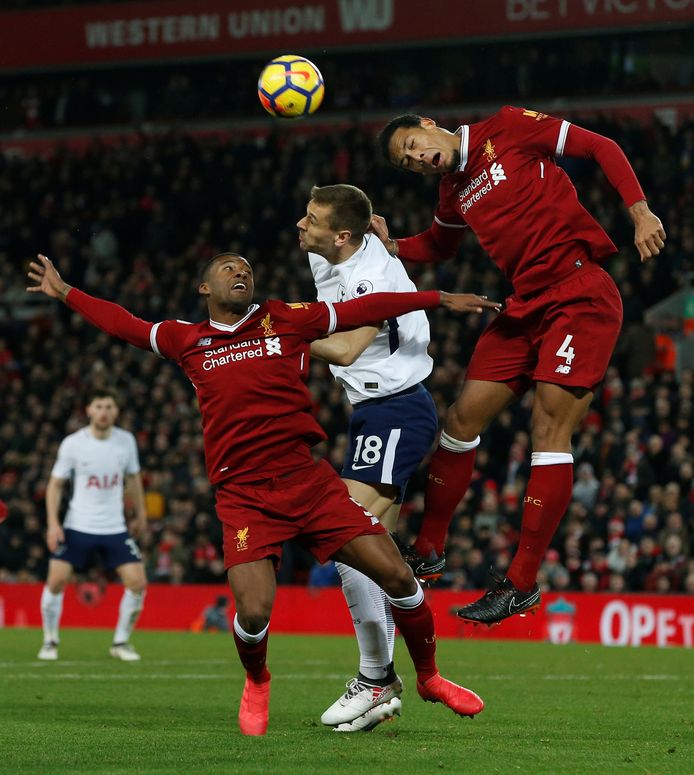 Georginio Wijnaldum en Virgil van Dijk.