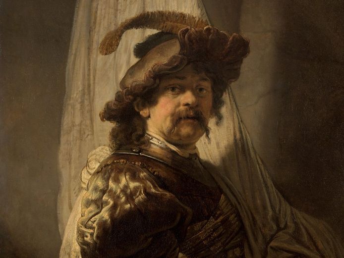 ‘De Vaandeldrager’ van schilder Rembrandt van Rijn.