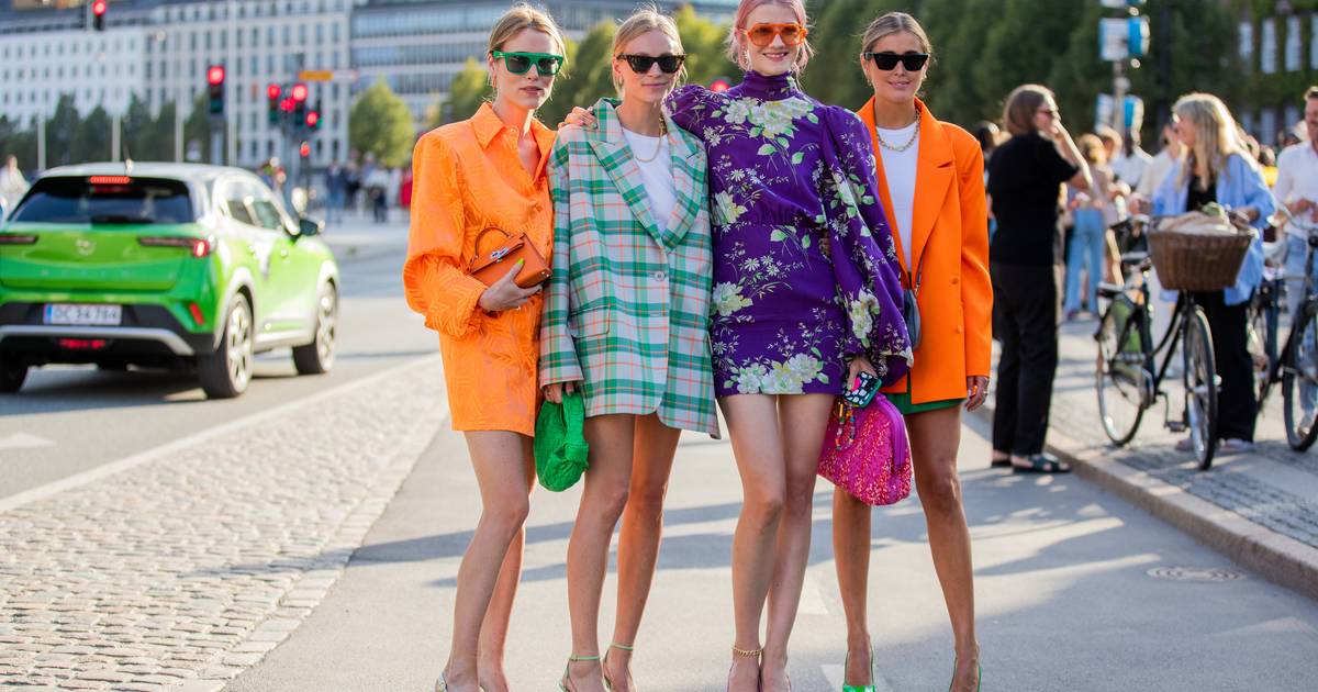 Neon colours, eclectic prints and gender neutral outfits: the best street style looks at Copenhagen Fashion Week |  style