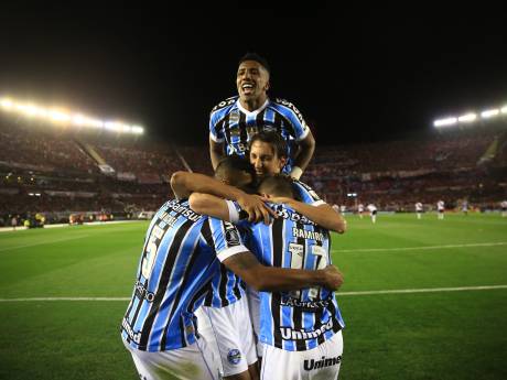 Grêmio wint eerste halve finale in Copa Libertadores bij River Plate