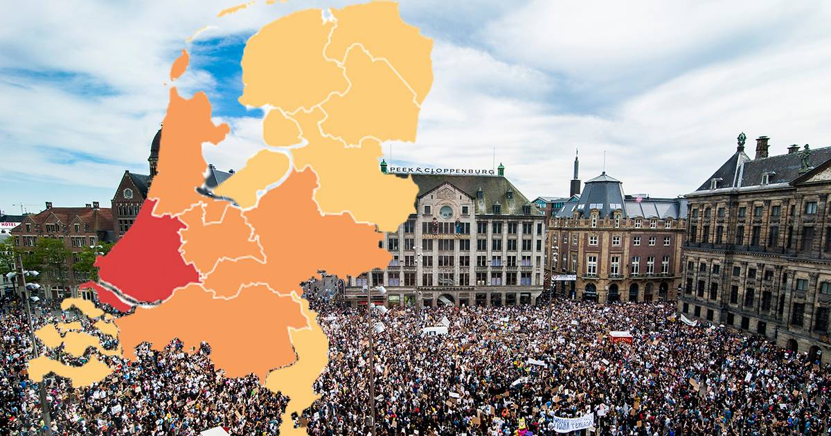 Waar In Nederland Loop Ik De Meeste Kans Om Besmet Te Raken Met Corona Binnenland Ad Nl
