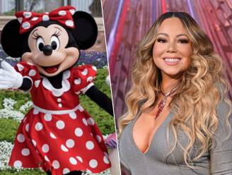 Minnie Mouse gaat Mariah Carey achterna tijdens kerstseizoen in Disneyland Paris