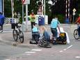 Meisje op fiets raakt gewond bij aanrijding