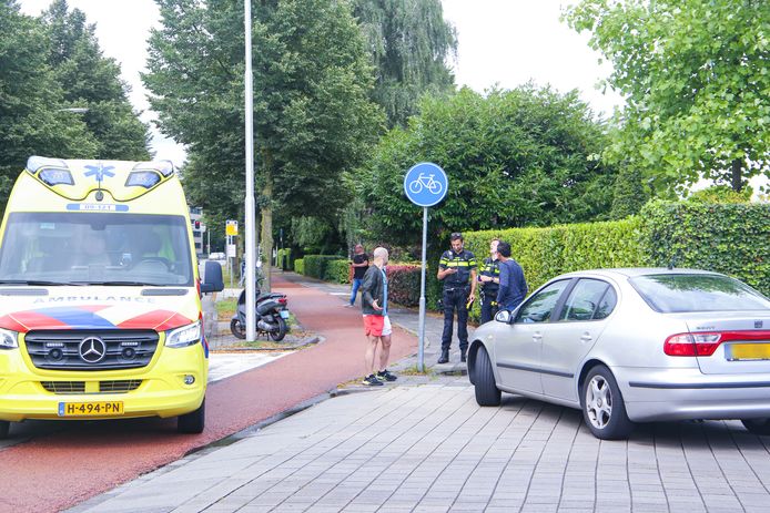 Het ongeval gebeurde rond 15.10 uur op de Liendertseweg.