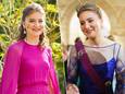 Prinses Elisabeth in haar twee outfits voor de huwelijksdag.