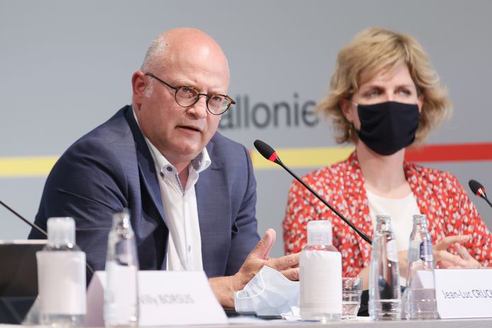 Le ministre wallon du Budget Jean-Luc Crucke (MR).