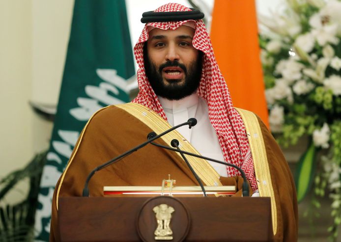 De Saudische kroonprins Mohammed bin Salman, vorige maand.