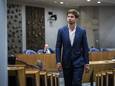 Gideon van Meijeren (FVD) tijdens een debat in de Tweede Kamer.
