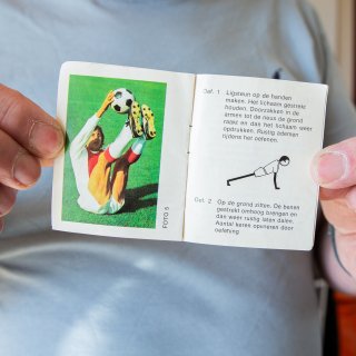 Marcel (67) has thousands of books about Cruyff: ‘He was very friendly, made you feel like he’d known you for years’