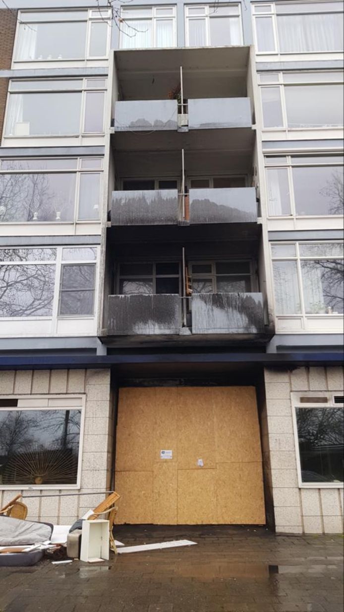 Grote schade door brand bij kunstacademie ArtEZ in Arnhem Arnhem