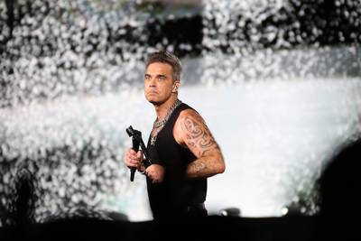 Robbie Williams breekt record: meeste nummer 1-albums in de UK