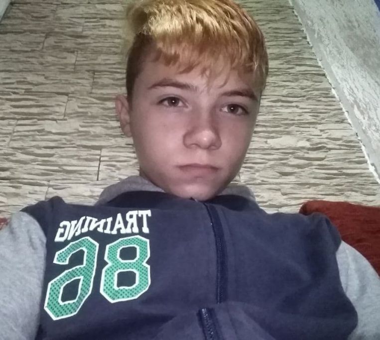 Mikita Zalatarou, epilepsiepatiënt, was zestien toen hij werd opgepakt. Hij werd in februari veroordeeld tot vijf jaar cel. Beeld RV