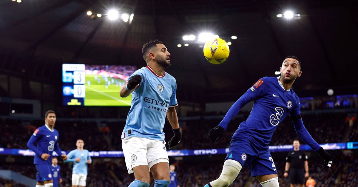 FA Cup IN DIRETTA |  Riyad Mahrez segna il quarto gol del City contro il Chelsea, Hakim Ziyech nuovamente sostituito |  calcio straniero