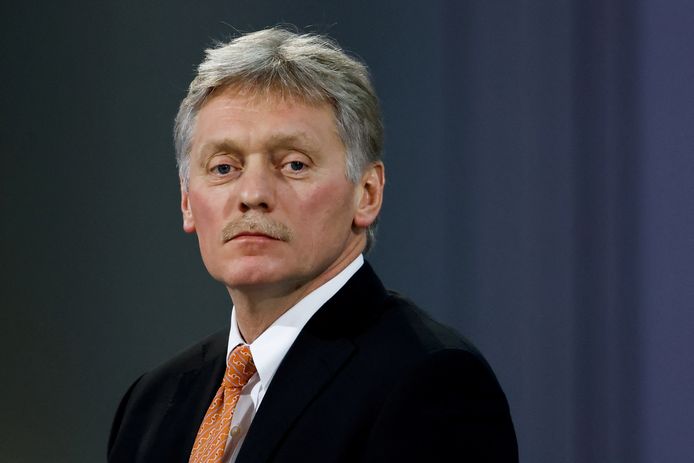 Dmitri Peskov, de woordvoerder van het Kremlin.