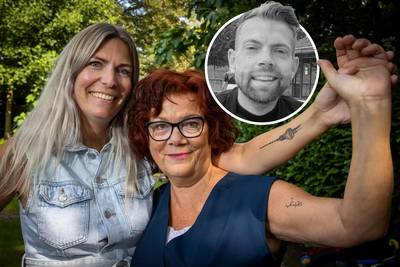 Nicole en Gemma houden met tattoo hun herinnering aan Jesper levend: ‘Iedereen mag ’m zien’