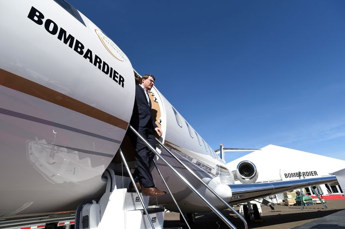 Bij Bombardier Aviation in Canada worden onder meer privéjets gebouwd.