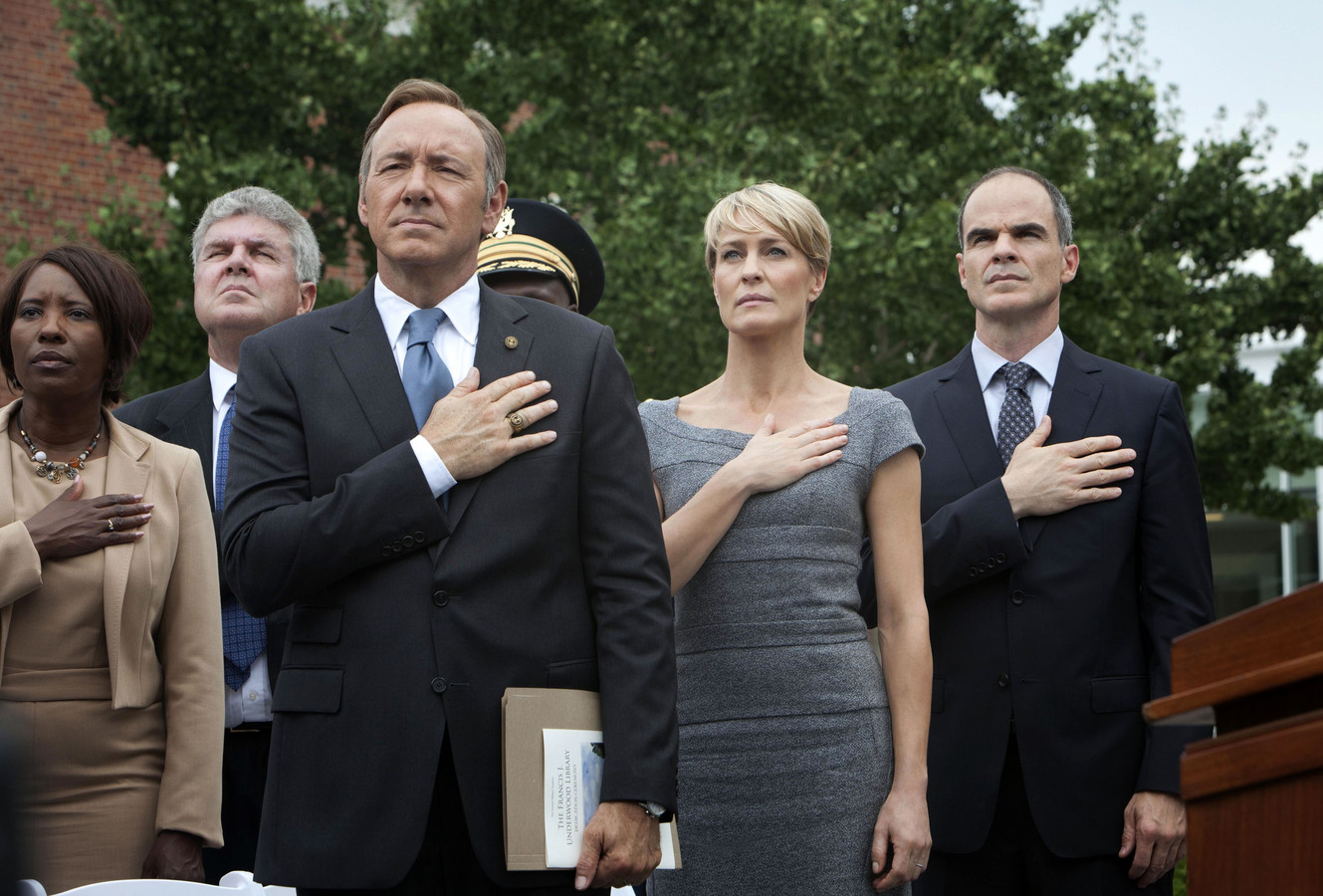 Kevin Spacey in 'House of Cards'.