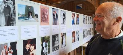 Van paren die stijf poseren tot bruidsmeisjes met kniekousjes: expo in Standdaarbuiten over trouwfot