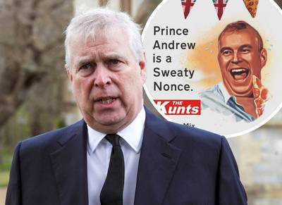 Gênant voor de Queen: controversieel liedje over prins Andrew klimt naar top van Britse hitlijsten