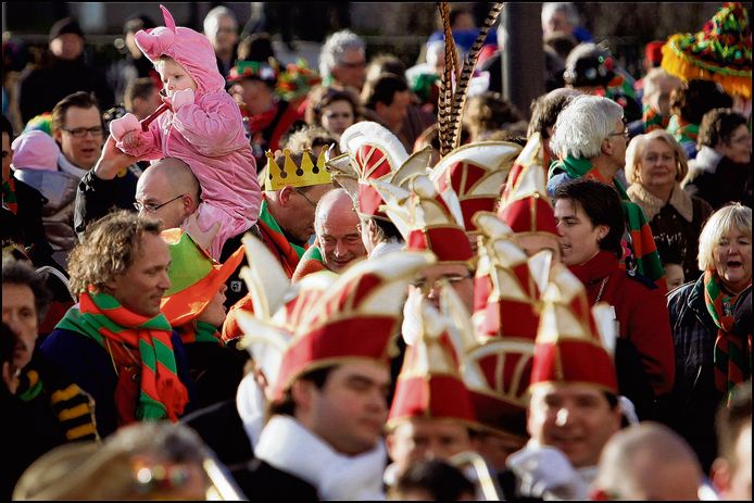 Veel publiek tijdens carnaval in Tilburg