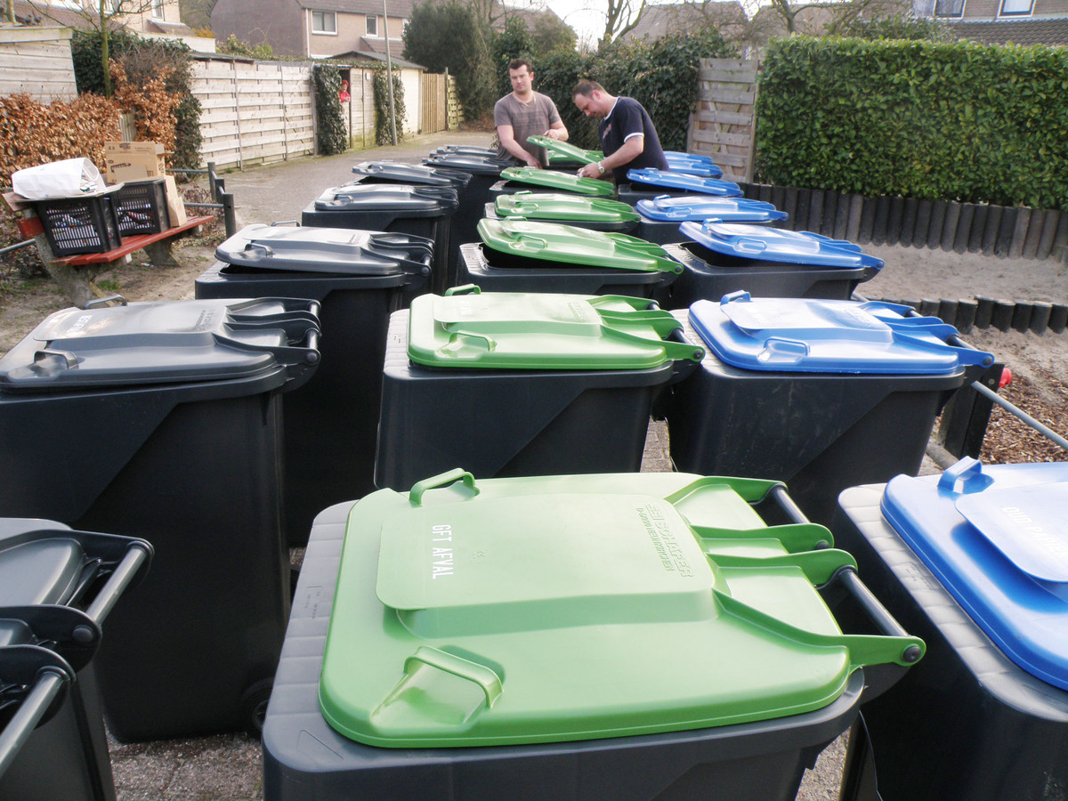 De meerderheid van de gemeenteraad houdt vast aan nascheiding van het pmd-afval (plastic, metaal, drankkarton). Dat gaat bij het restafval in de grijze container. Oud-papier gaat in de blauwe kliko en gft-afval in de groene.