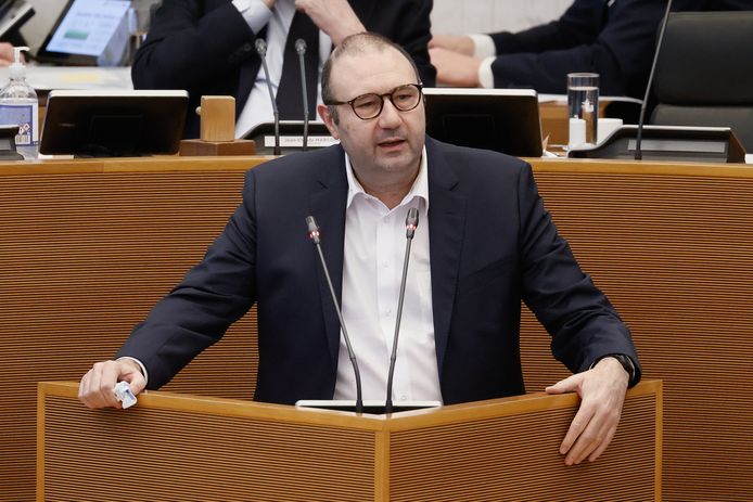 Le ministre wallon des Pouvoirs locaux Christophe Collignon