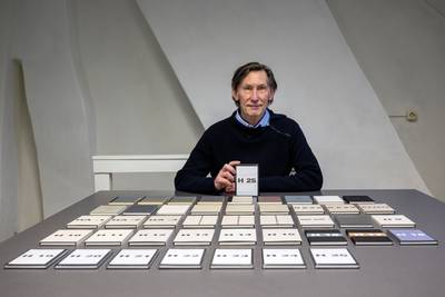 Deze man ontwierp misschien wel de kaalste agenda ooit, maar die heeft wel veel fans