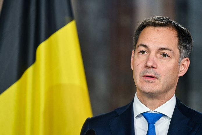 De premier van België, Alexander De Croo.