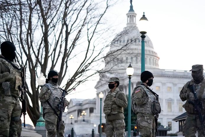 De Nationale Garde is ingeschakeld om het Capitool te beveiligen.