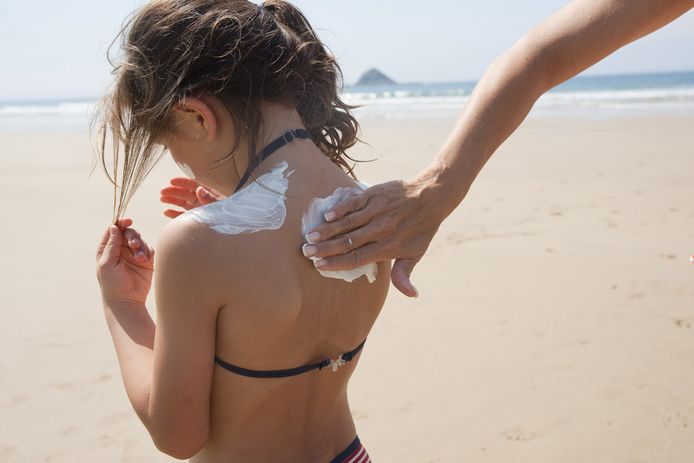 Kinderen lopen extra gevaar, smeren is dus de boodschap.