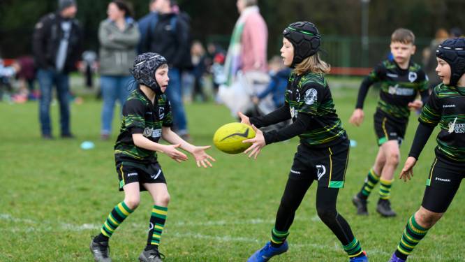 IN BEELD. “Rugby, het nieuwe hockey”: 250 jeugdspelers strijden in groot rugbytoernooi