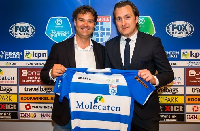 Hoofdsponsor Molecaten ook komend seizoen op het shirt van PEC Zwolle ...