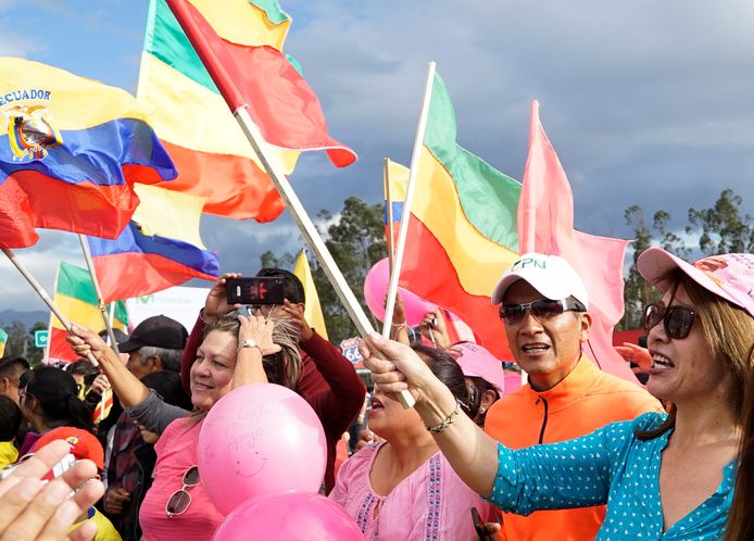 Carapaz is een held in eigen land, hij won als eerste Ecuadoriaan ooit een grote Ronde.