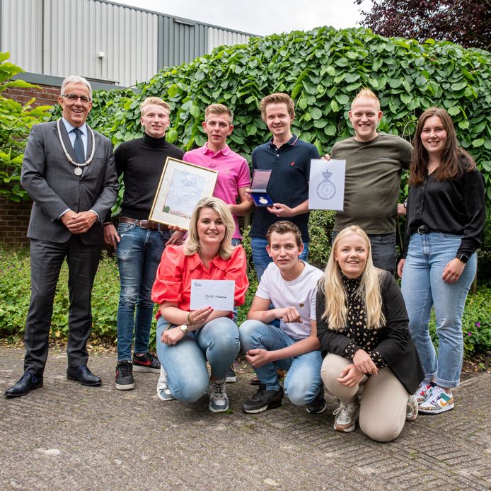 Koninklijke Erepenning voor PJGO Markelo.