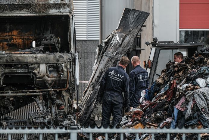 De dag na de brand in Doesburg.