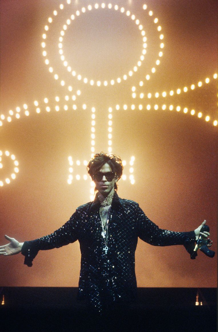 Prince in Flanders Expo, 1998. Beeld gie Knaeps