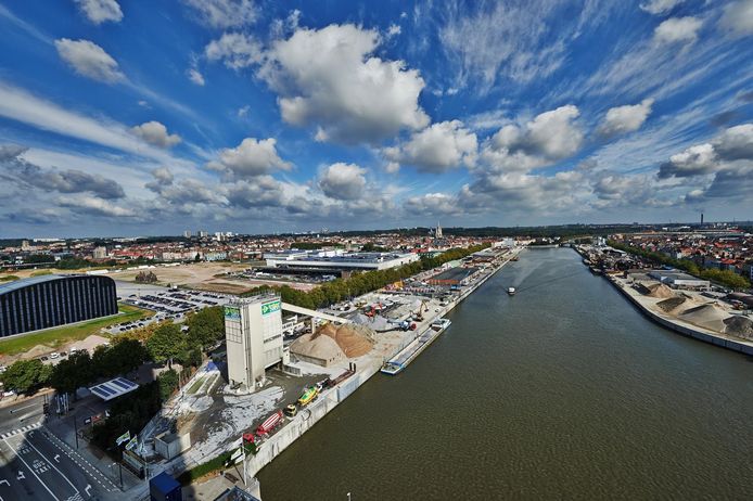 Le canal à Bruxelles.