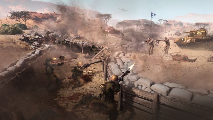 De singleplayercampagne van 'Company of Heroes III' is op de Noord-Afrikaanse campagne gericht.
