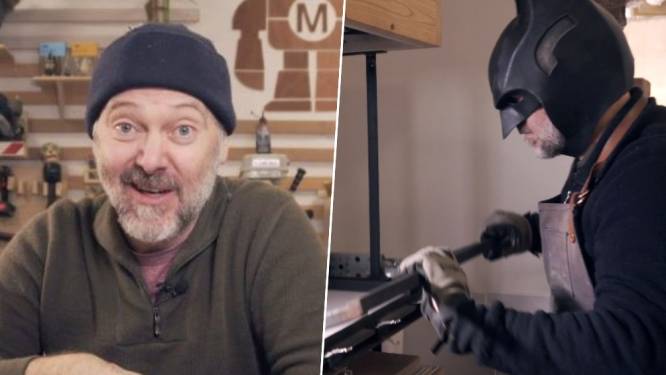 Cabaretier Henk Rijckaert maakt iconische grijphaak uit ‘The Batman’ na 