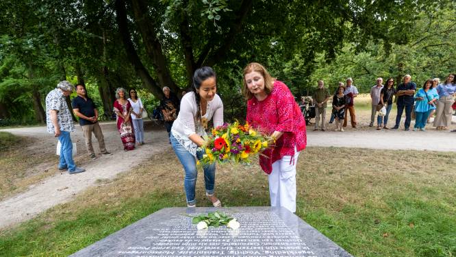 Herdenking in Arnhems rijstveld ‘Sawah Belanda’ markeert leed van gevluchte Indische Nederlanders 