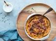Wat Eten We Vandaag: Zoete-aardappelstamppot met prei en spekjes<br>