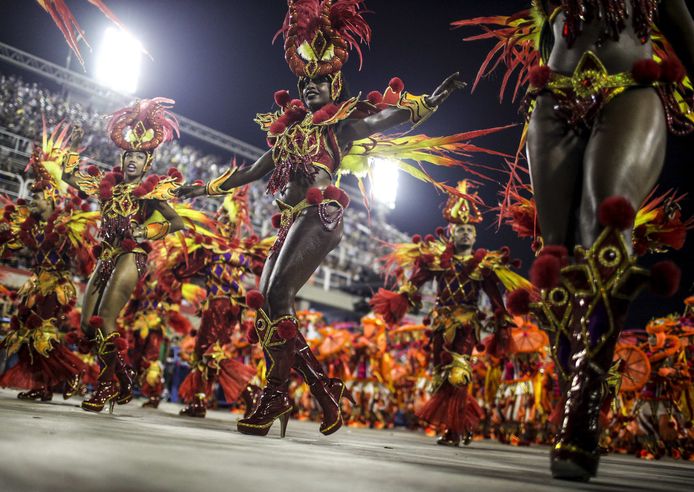 Archiefbeeld, carnaval in Brazilië.