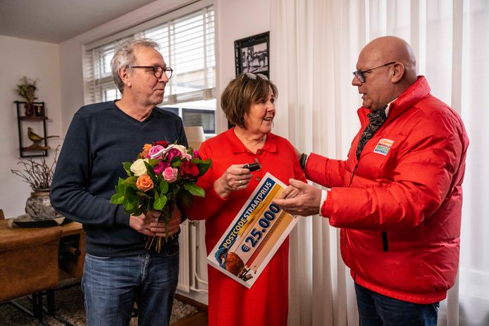 Gaston kon Bert en Meta uit Aalst niet alleen blij maken met 25.000 euro. Ook kregen ze een splinternieuwe BMW