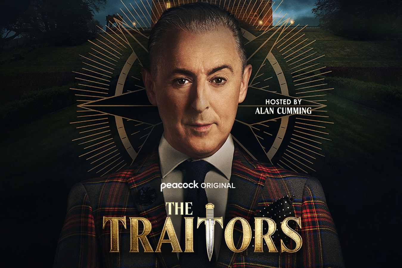 Alan Cumming presenteert de Amerikaanse versie van De verraders, The traitors.