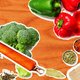 Zoete-aardappel-appeltaartje met bonenspread