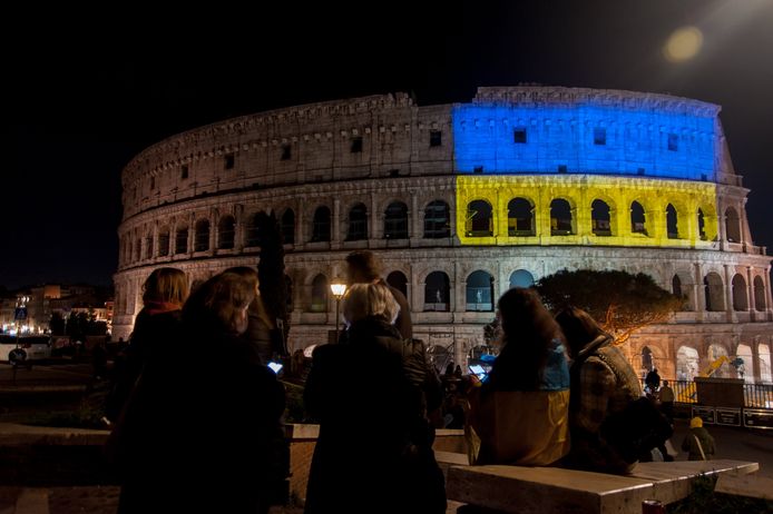 Het Colosseum in Rome.
