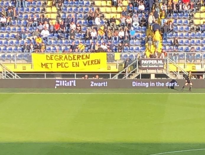 Spandoek bij PEC - NAC