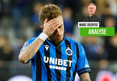 Marc Degryse zag een “onherkenbaar” Club Brugge: “Dit is letterlijk en figuurlijk een gemiste kans op groepswinst”
